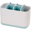 Стакан для зубной щетки и пасты Joseph Joseph EasyStore 70501 (белый/голубой)