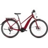 Электровелосипед Cube Touring Hybrid EXC 500 Trapeze (бордовый, 2019)